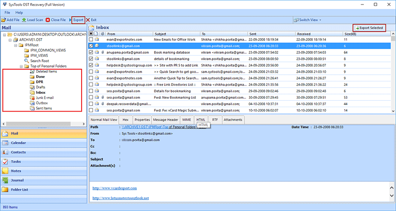 Top OST2PST Conversion 4.3