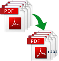add page number in pdf
