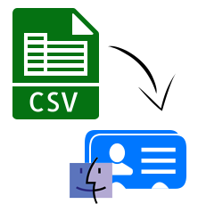 csv to vcard