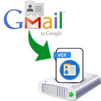 backup Gmail contacts to PC