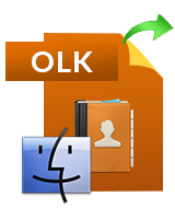 convert olk file in mac