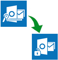 unlock protected pst file