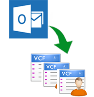 export outlook to vcard